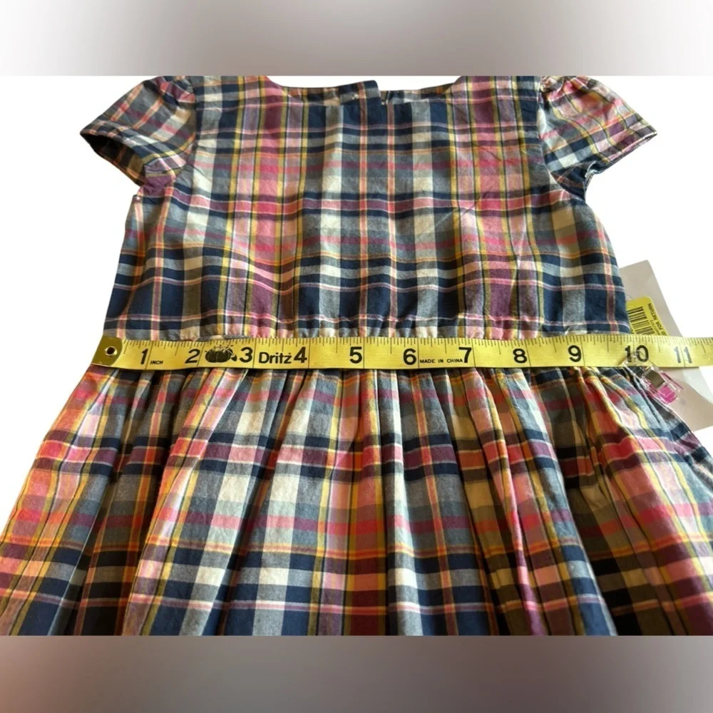 Ralph Lauren Pink and Blue Plaid Kids Dress
